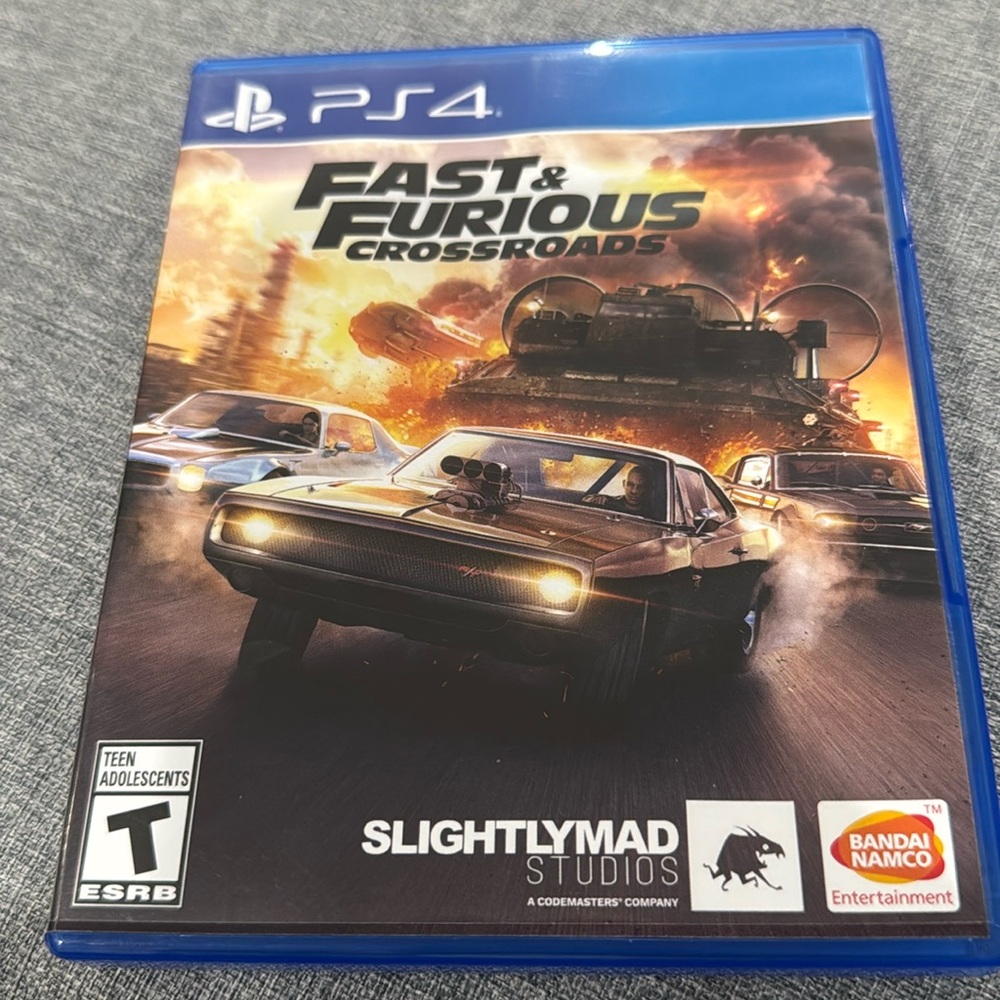 PLAYSTATION 4 FAST & FURIOUS CROSSROADS GAME